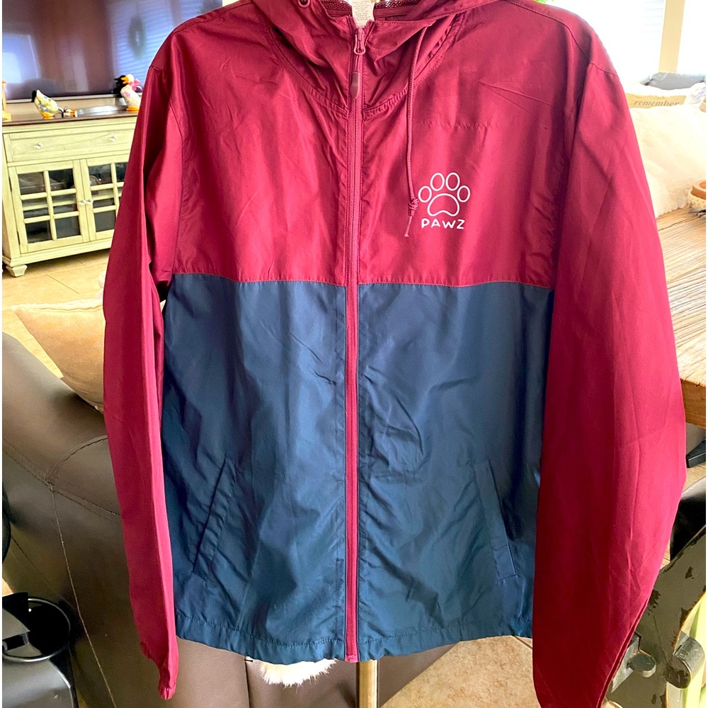 Beautiful PAWZ Light Weight Rain/Wind Jacket